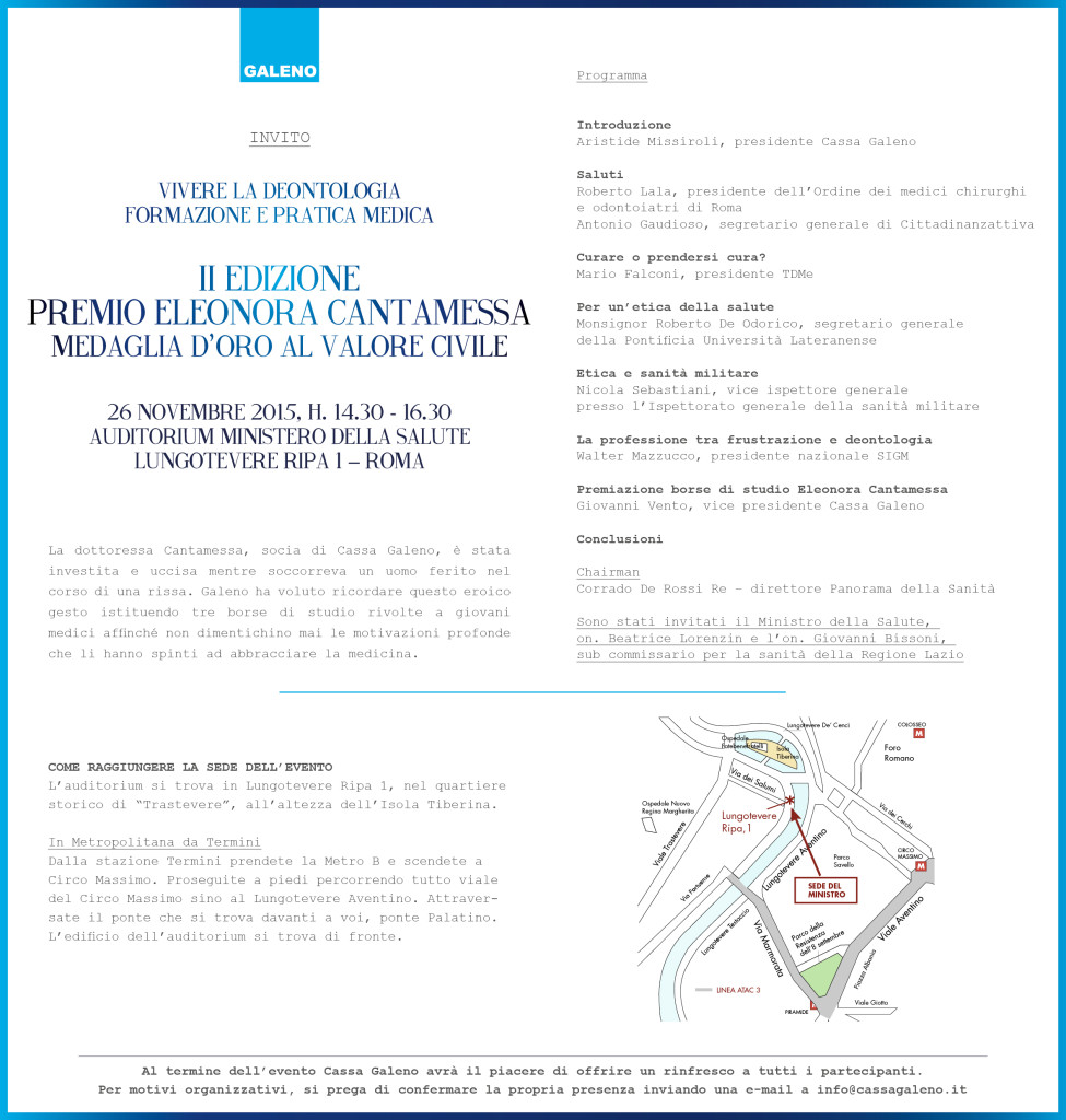 Premiazione Cantamessa
